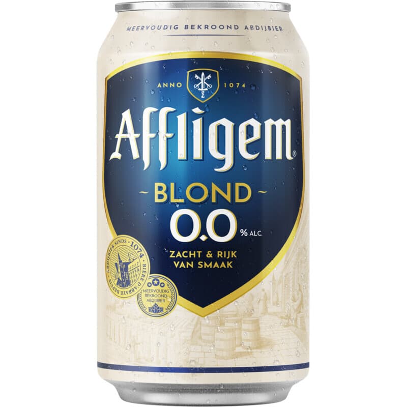 Affligem Blond Bier - 330 ml, Alcoholvrij