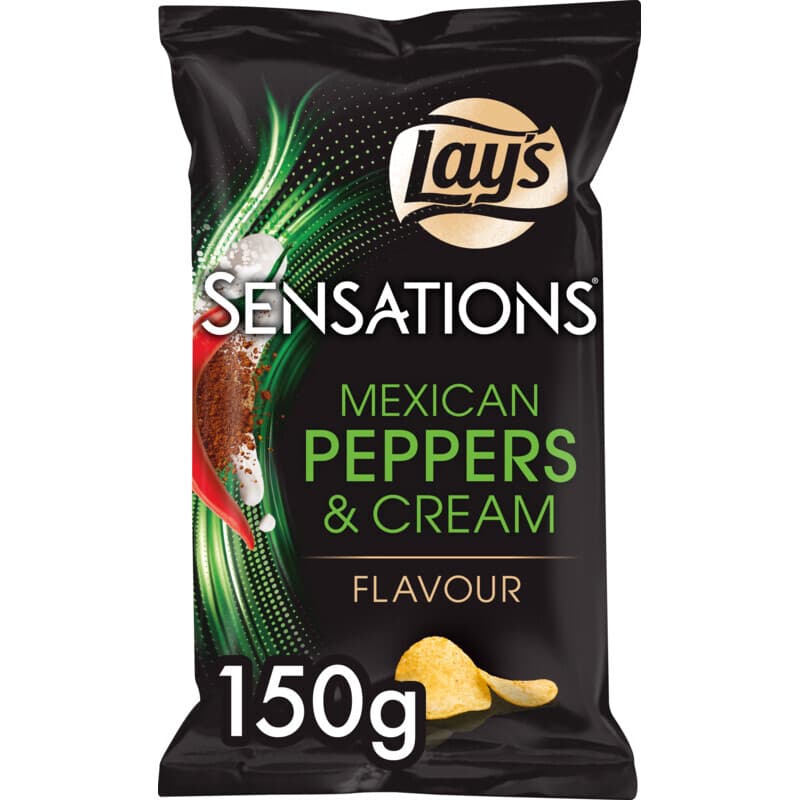 Lay's Sensations Mexicaanse Pepers En Jalapeno - 150 g