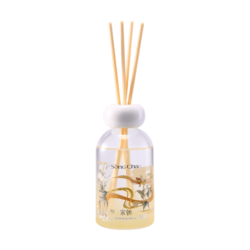 Painterly Serie Stokjesdiffuser-Pear Orchard Rain 7,3*7,3*25,6 cm 96