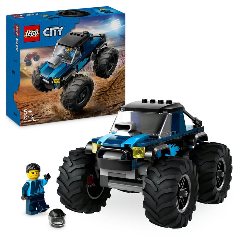 LEGO City 60402 Blauwe monstertruck