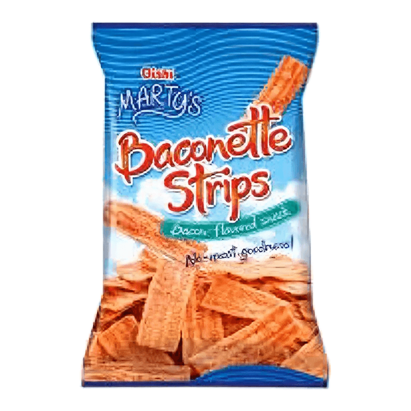 Oishi Marty's Baconette Strips met Baconsmaak 90 g