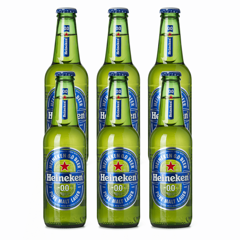 Heineken Premium Pilsner 0,0 Bier - 6 x 300 ml