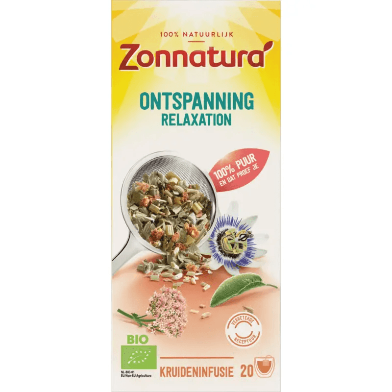 Zonnatura Relaxation Kruideninfusie - 20 stuks