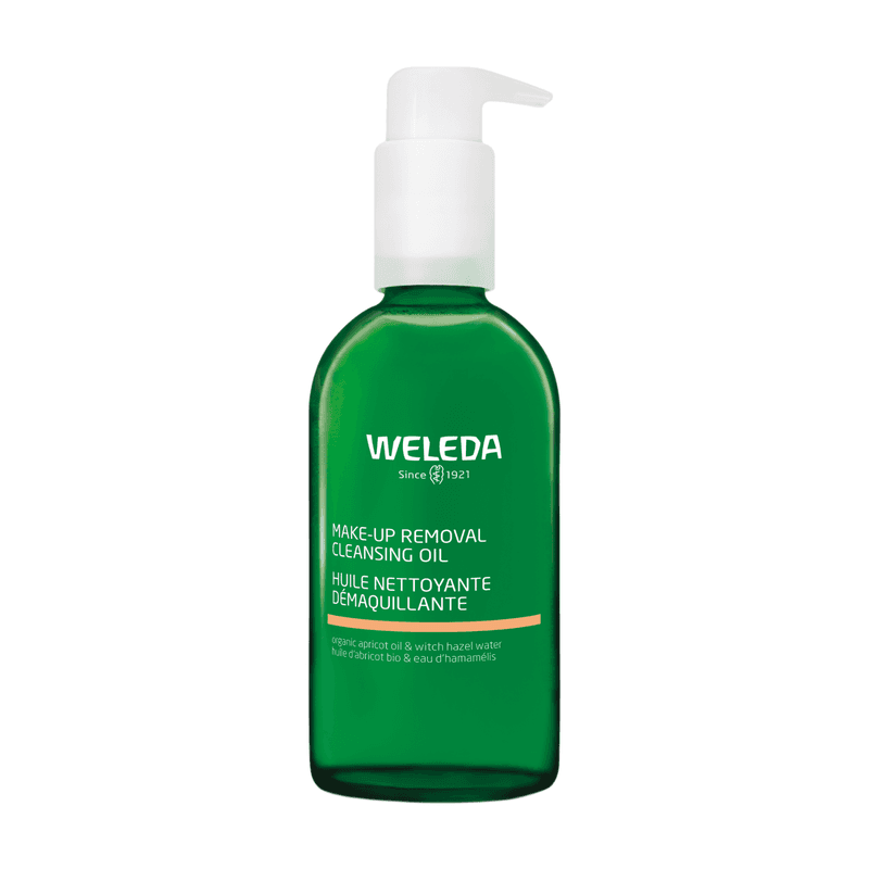 WELEDA Reinigingsolie & Make-up Remover - Verwijdert Waterproof (oog) Make-up - Reinigt Mild & Hydrateert - 100% Natuurlijke Ingrediënten - 150ml