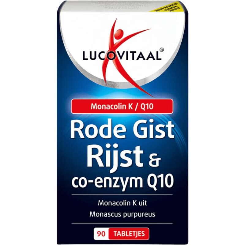 Lucovitaal Rode gistrijst + Co-enzym Q10 90 tabletten