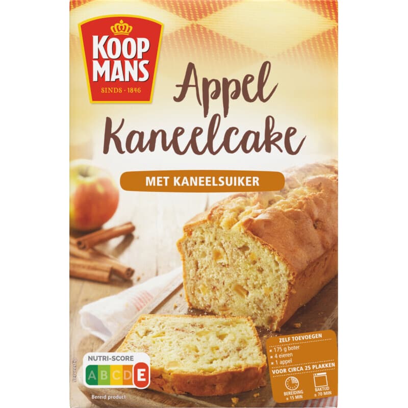Koopmans Appel Kaneel Cake - 400 g