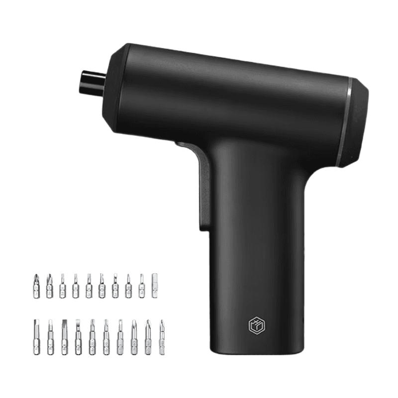 ochama x J.ZAO Elektrische Schroevendraaier | 3.6V nominale spanning, 5N·m max koppel, 240t/min toerental, 2000mAh lithiumbatterij, met LED-ringlicht / Type-C-kabel / opbergtas / gebruiksaanwijzing