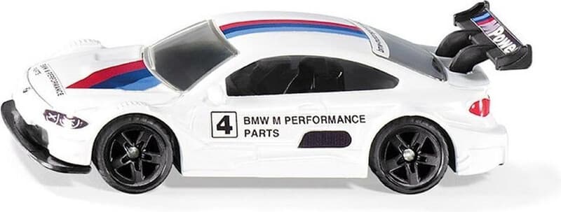 Siku BMW M4 raceauto model - 1:55 schaal, blauw