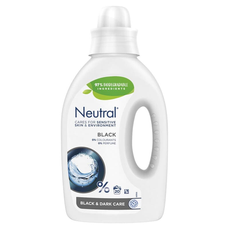 Neutral Vloeibaar Wasmiddel Zwart 1 Liter