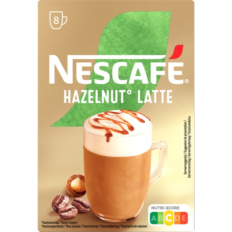 Nescafé Gold Hazelnoot Latte Macchiato 8 Sticks