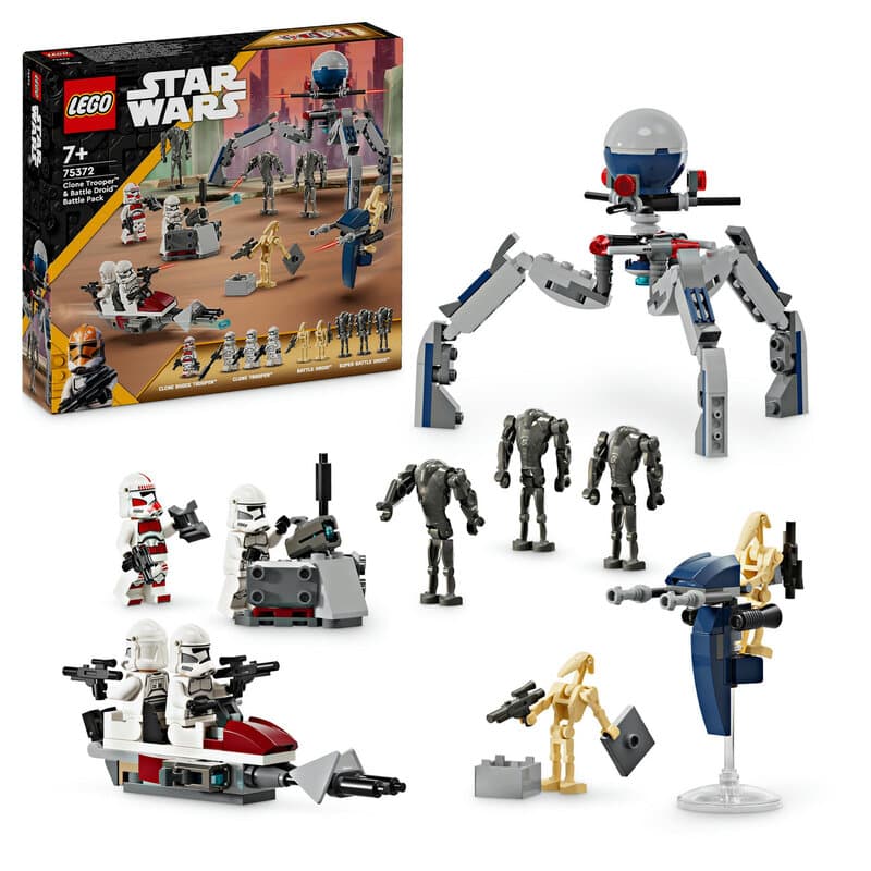 LEGO Star Wars™ 75372 Clone Trooper™&Battle Droid™ Battle Pack