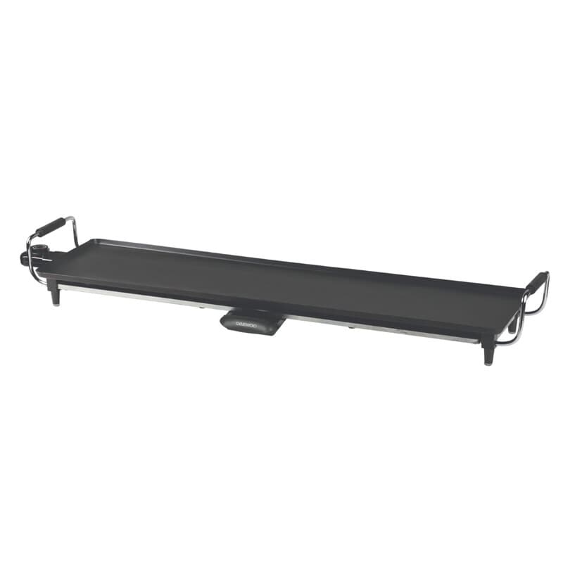 DAEWOO DW.DTG-755 elektrische grill voor binnen - antiaanbaklaag - regelbare thermostaat - cool-touch handgrepen - verwijderbare plaat