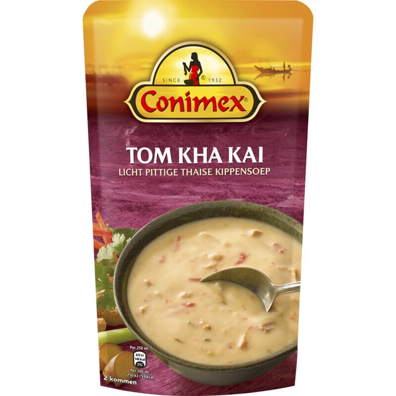 Conimex Thaise Kokosmelk Kippenbouillon - 570 ml