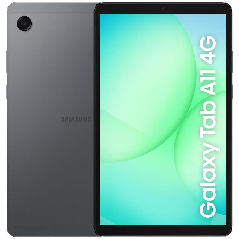 Samsung Galaxy Tab A11 - LTE - 64GB - Grijs