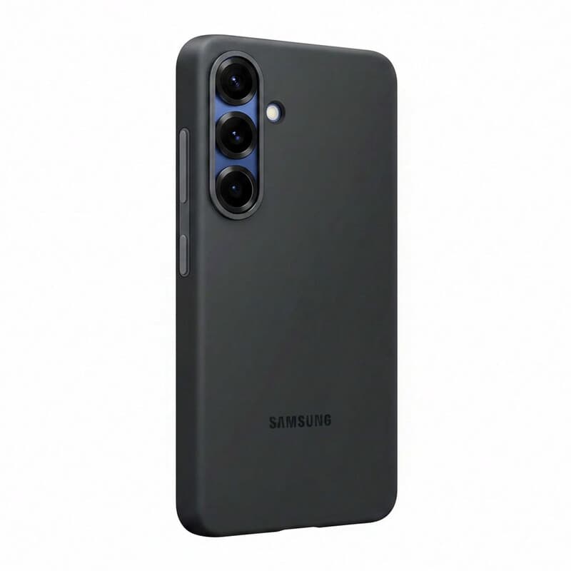 Samsung Galaxy S25 Plus Siliconen Back Cover Zwart