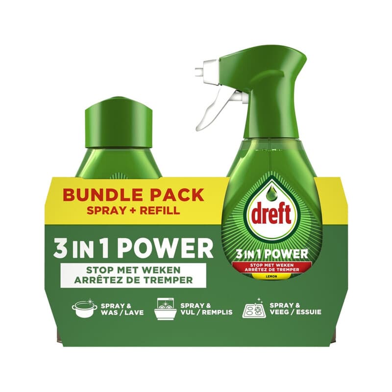 DREFT HDW-spray + 500 ml navulling