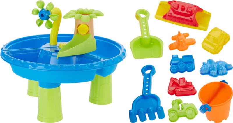 Speeltafel Zand en Water met Accesoires