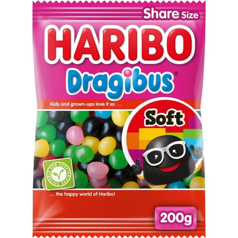 Haribo Dragibus Soft - 200 g