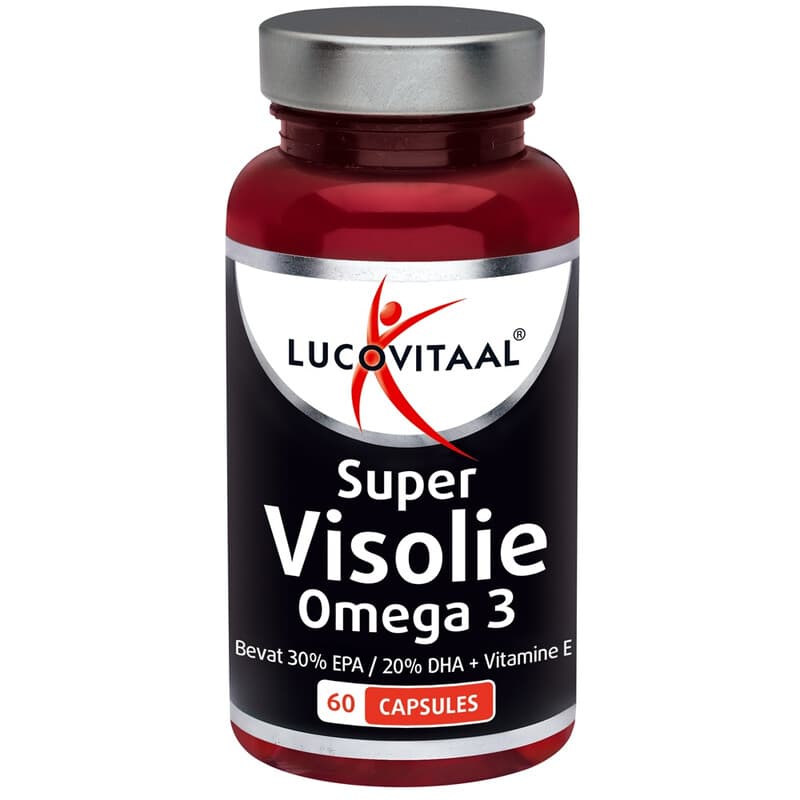 Lucovitaal Visolie Super Omega 3 60 caps 60 Capsules