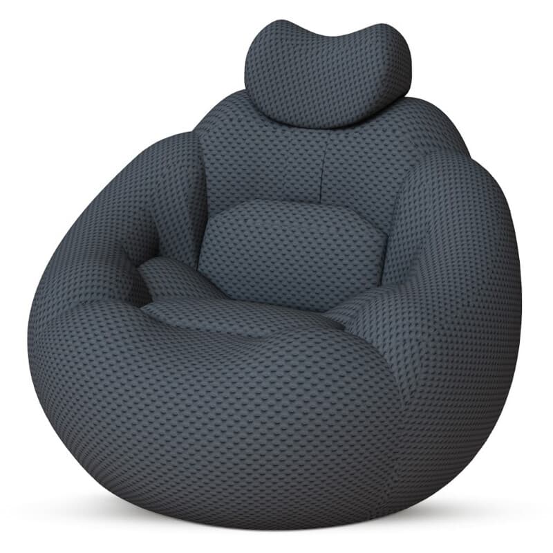 medisana RS 150 bubbelbank met massagefunctie donkergrijs