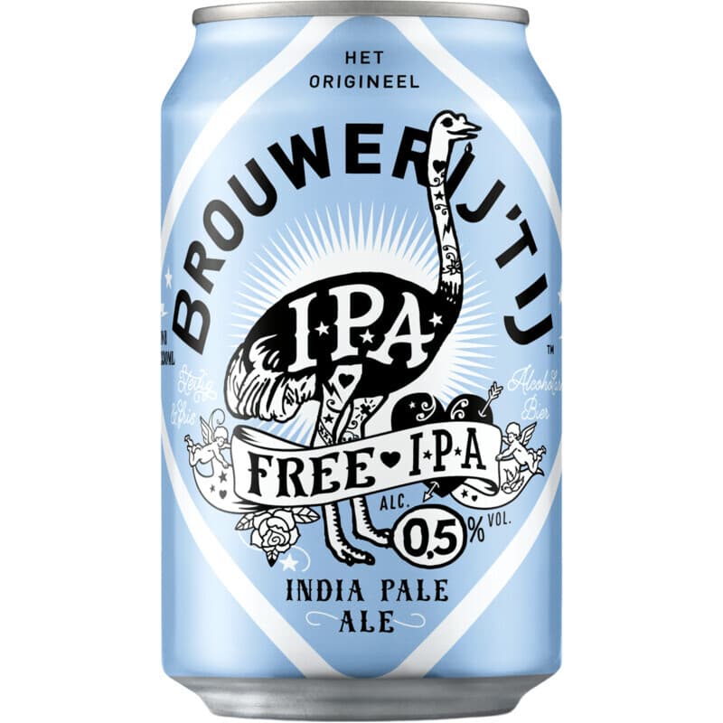 Brouwerij 'T IJ Free IPA - 330 ml, Alcohol-Free