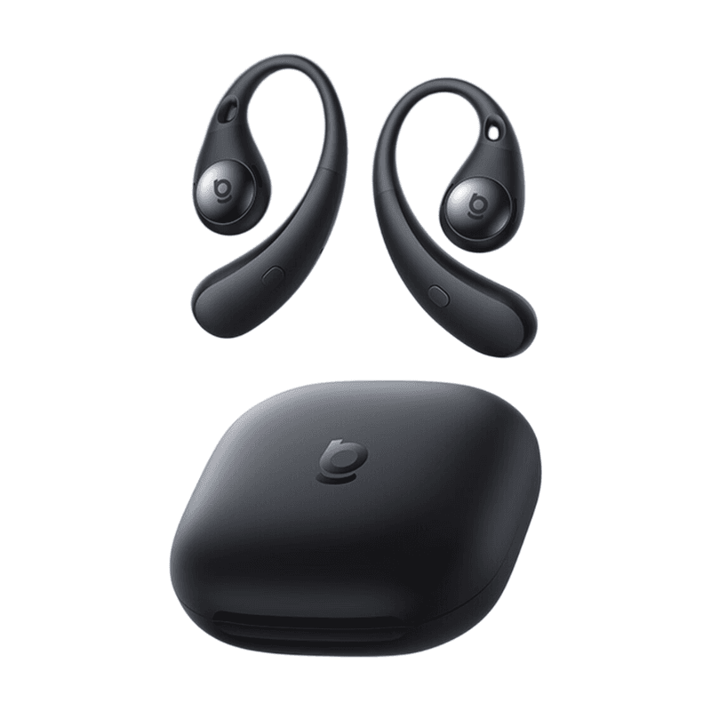 Baseus Open-Ear Draadloze Sport Oordopjes - Eli Sport 2 True Wireless Earbuds - Zweetbestendig - IP57-Waterdicht - Touch Control - Oortjes voor Hardlopen, Sporten, Fietsen - Hi Res - Zwart