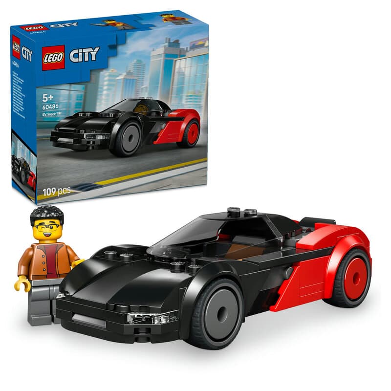 LEGO City 60486 EV supercar