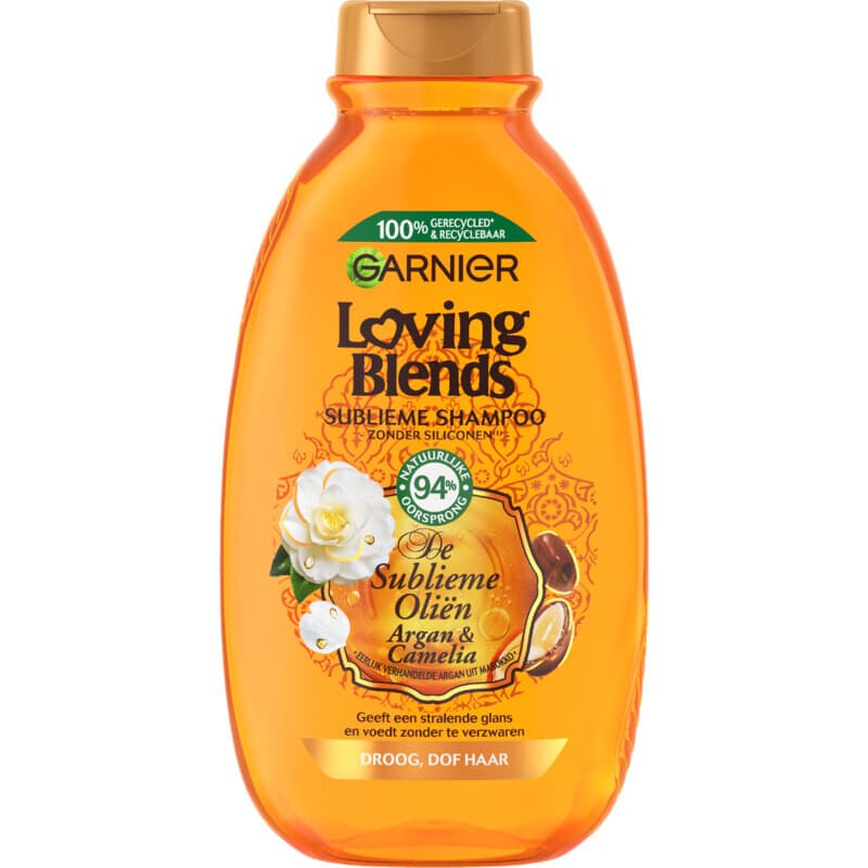 Garnier Loving Blends shampoo met argan- en cameliaolie 300 ml