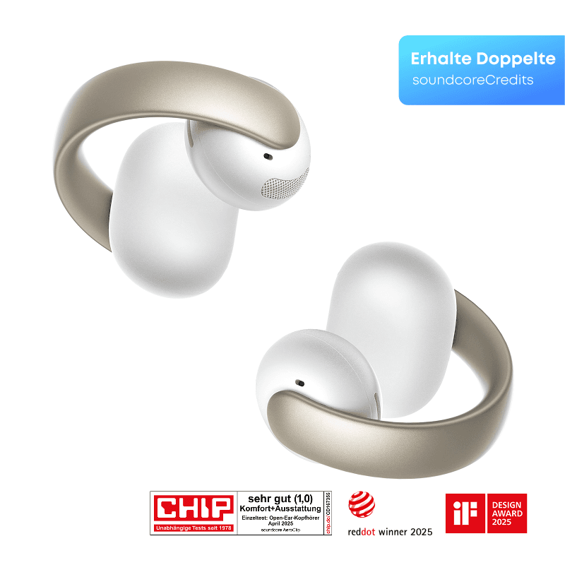 Soundcore AeroClip Wit