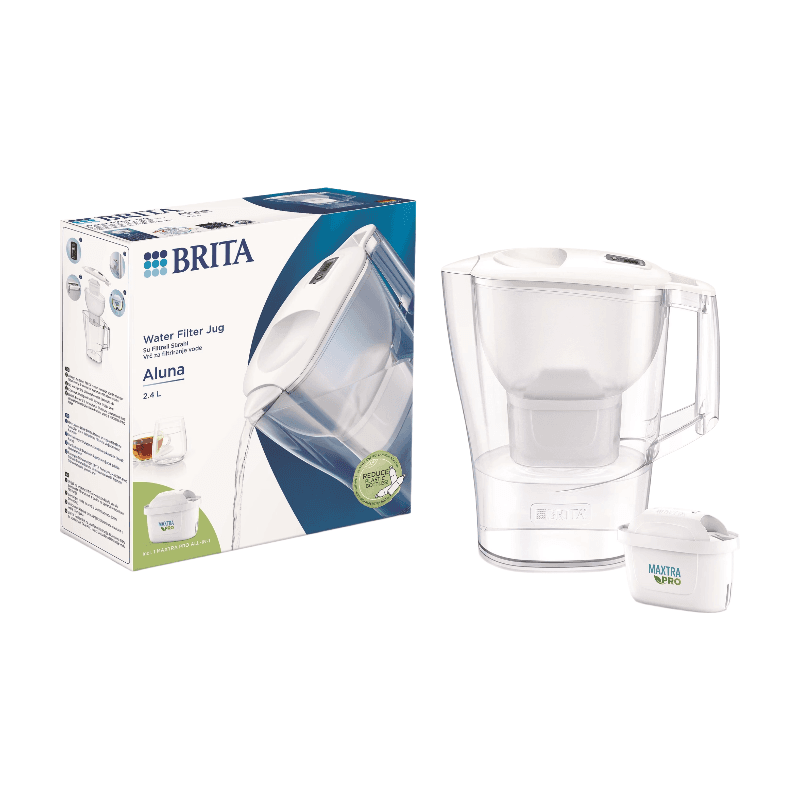 BRITA waterfilterkan Aluna Cool 1x Maxtra Pro All-In-1 - wit (2,4 L)