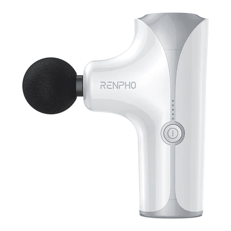 RENPHO RP-GM173 Mini-massagepistool, diepteweefsel, draagbaar, elektrisch, percussie, wit