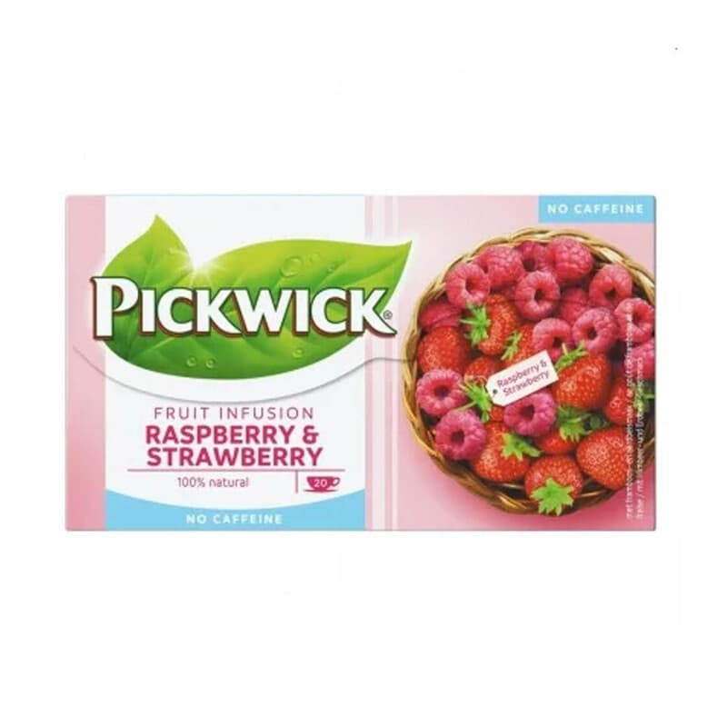 Pickwick Fruit Infusion Framboos&Aardbei Thee - 36 g