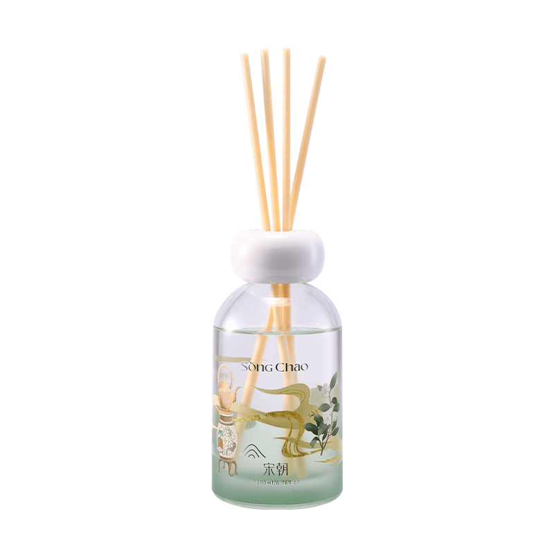 Painterly Serie Stokjesdiffuser - Serene Orchard 7,3*7,3*25,6 cm 96