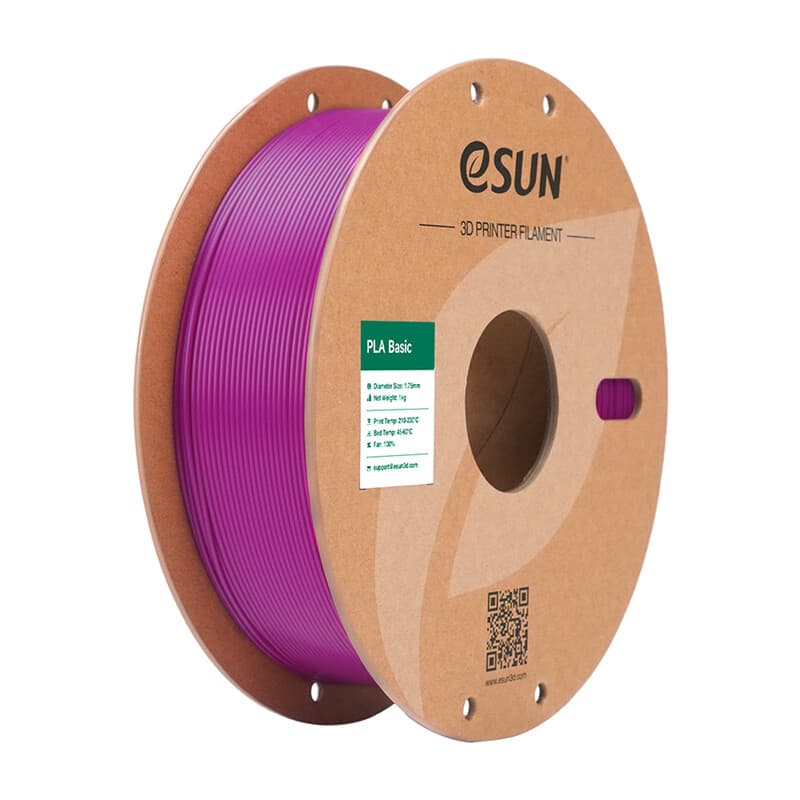 eSun PLA-Basic Paars / Purple 1 kg - 1.75mm - 3D printer filament