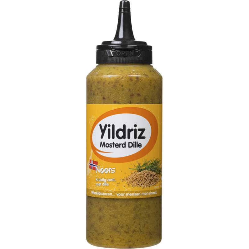 Yildriz Noorse Mosterd Dille Saus - 265 ml