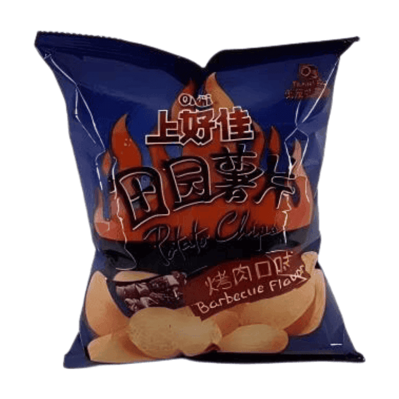 Oishi Barbecue chips 50 gram