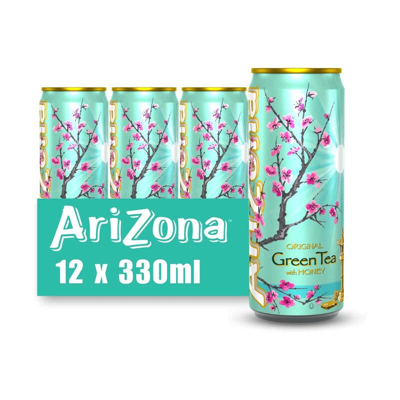 Arizona Original Green Tea met Honing - 12 x 330 ml