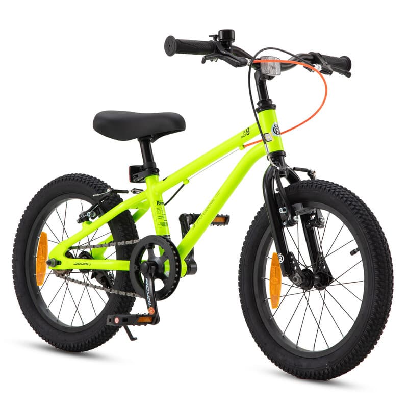 RoyalBaby+Kids fiets+X9+ 18 inch groen, nettogewicht 9,2 kg