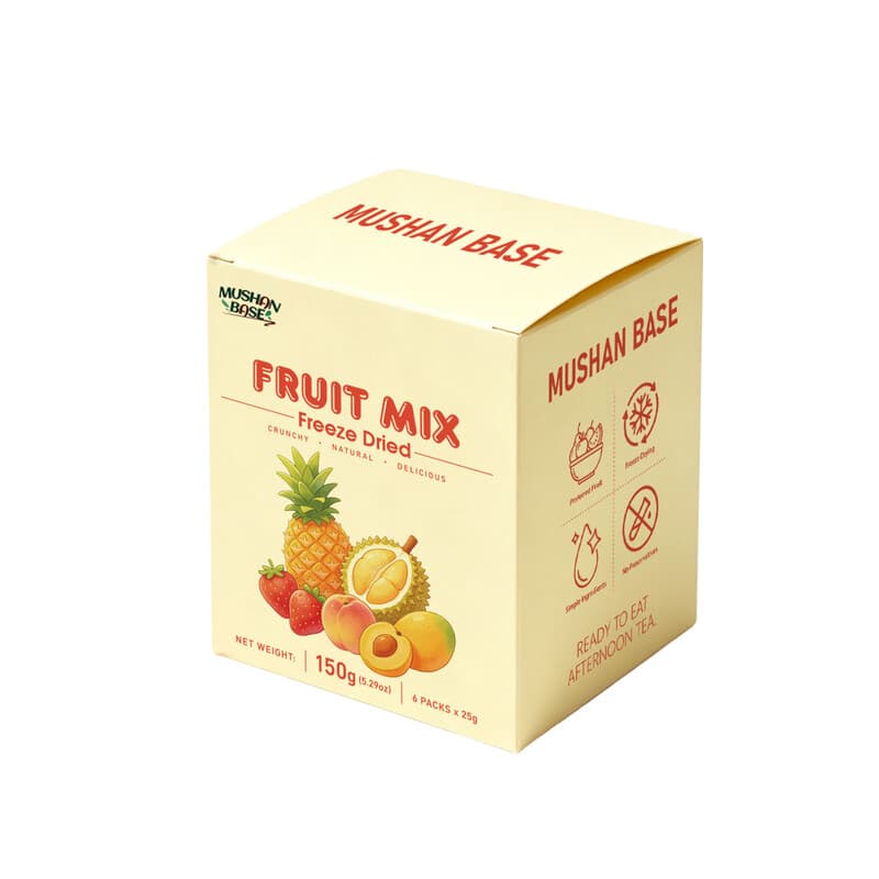 MUSHAN BASE Gedroogd fruitassortiment 150 g (25 g x 6)