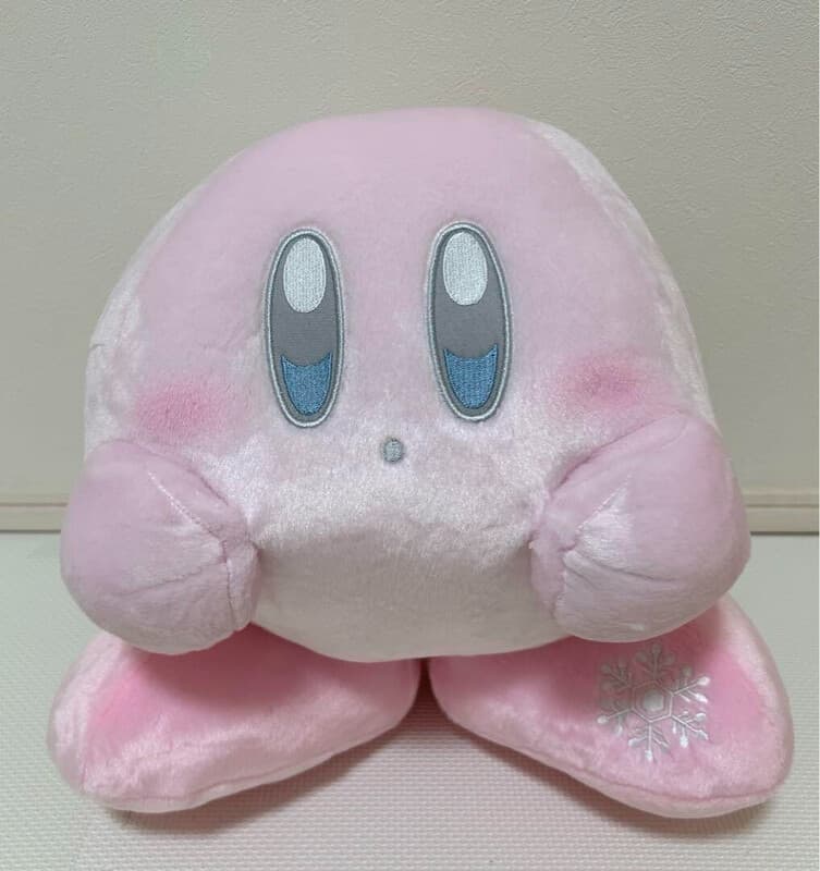 Nintendo Kirby Pluchefiguur Sneeuwversie - 30 cm