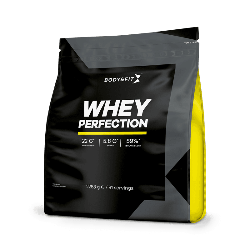 Body&Fit Whey Perfection Naturel (Smaakloos) 2,26 kg (81 shakes)