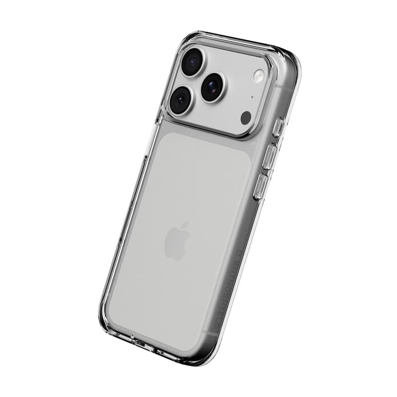 RHINOSHIELD Beschermhoes voor iPhone 17 Pro, MagSafe Compatibel, Schokbestendig met Valbescherming van Militaire Kwaliteit, Helder, Anti-vergeling, Transparant