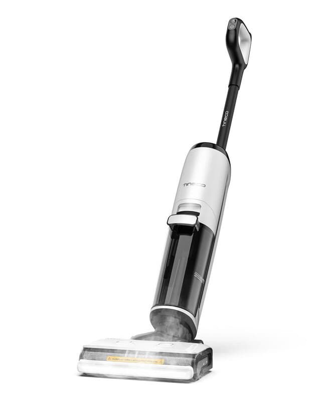 Tineco Floor One S7 Steam draadloze stoomreiniger, zelfreinigend, randreiniging, voorwaartse aandrijving, veilig voor kinderen en huisdieren