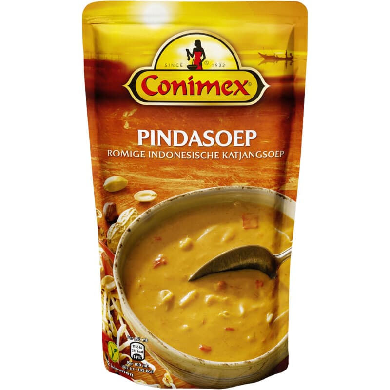 Conimex Indonesische Pinda Soep (Katjang Soep) - 570 ml
