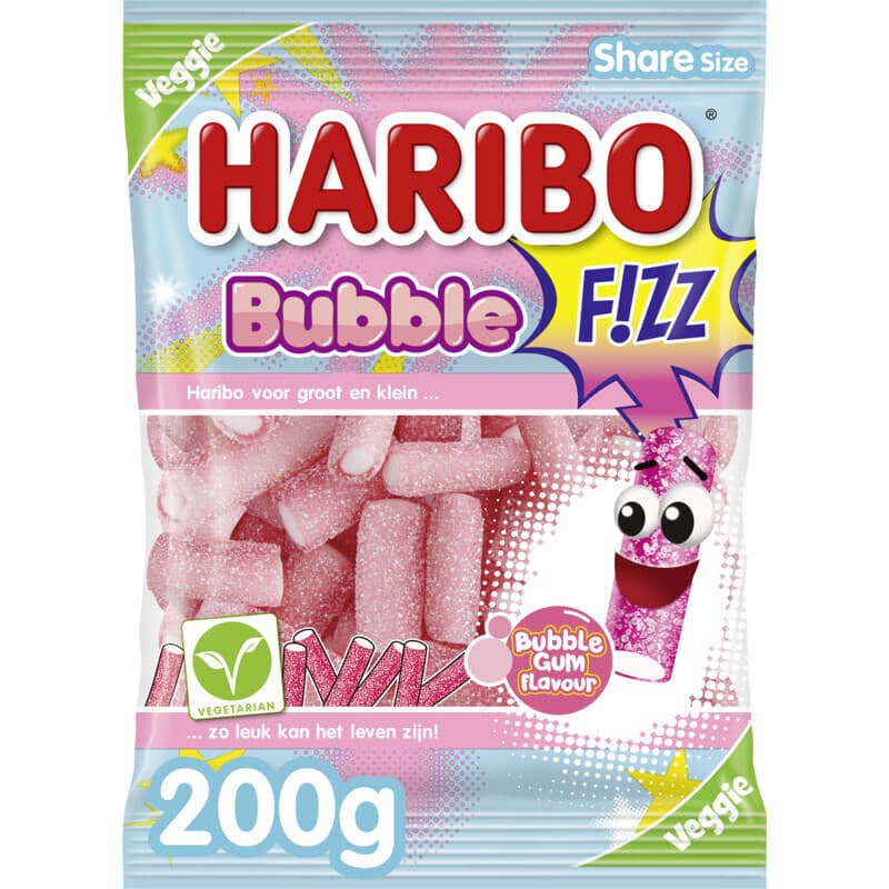 Haribo F!zz Bubble - 200 g