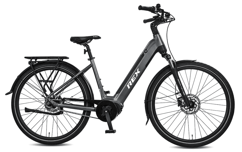 Rex Commuter+ E-Bike Wave 48 grijs