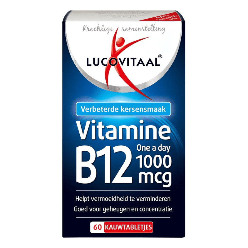 Lucovitaal Vitamine B12 One a Day 1000 mcg BE - 60 kauwtabletten