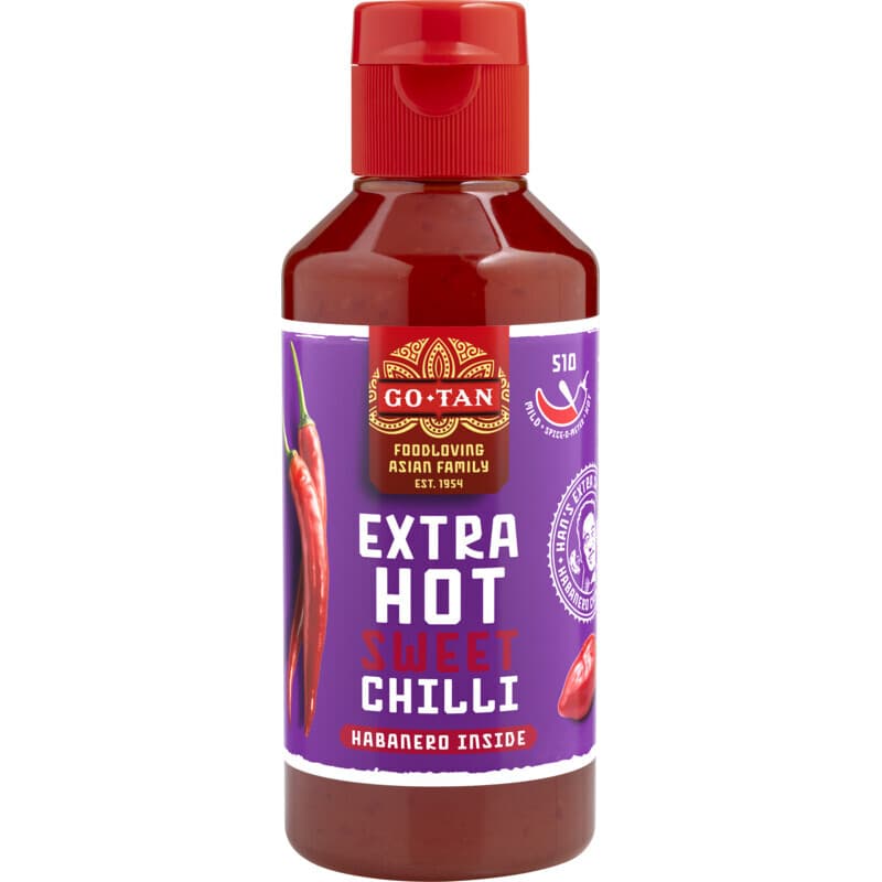 Go-Tan Extra Heet Zoete Chilli Saus - 270 ml