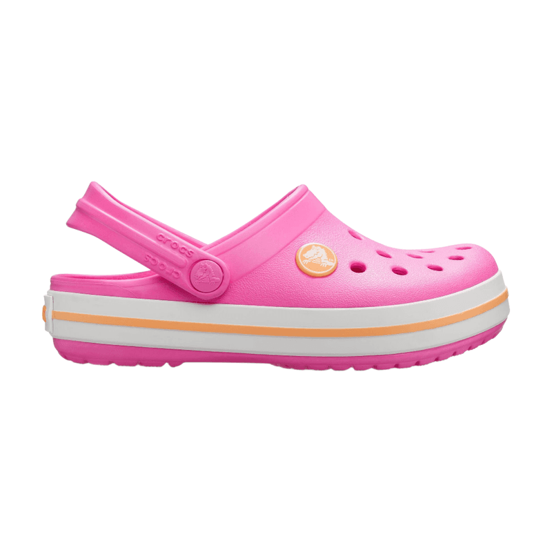 CROCS 204537 ELECTRIC PINK/CANTALOUPE UNISEX C5