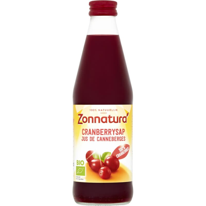 Zonnatura Cranberry Pure Sap - 330 ml
